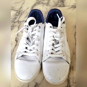 Men's Lacoste Carnaby Pro Leather Sneakers 7-37SMA0013407 Size 8.5 White